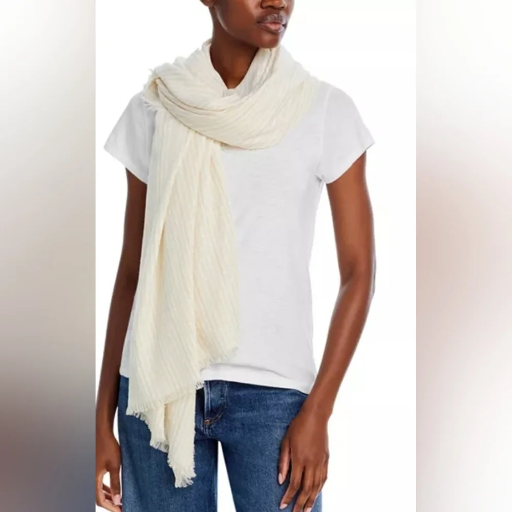 rag & bone Astra Lurex Scarf